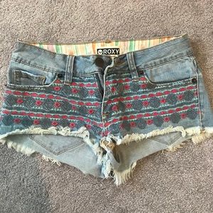 Jean shorts